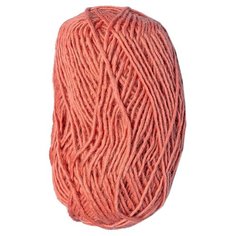 Пряжа Cloudlet Макарони PRW100, 100 % мериносовая шерсть, 100 г, 100 м, коралловый