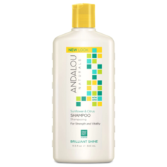 Andalou Naturals шампунь Brilliant Shine Sunflower & Citrus для блеска волос 340 мл