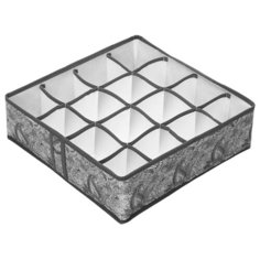 HOMSU Органайзер Grey Flower HOM-1091 серый/белый