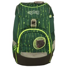 Ergobag Ранец Prime RambazamBear, зеленый