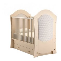 Кроватка Nuovita Tempi (классическая), поперечный маятник слоновая кость
