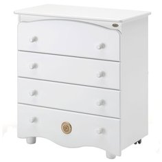 Пеленальный комод Nuovita Grazia белый