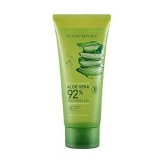 Гель для тела NATURE REPUBLIC с алоэ Soothing & Moisture Aloe Vera 92%, тюбик, 250 мл