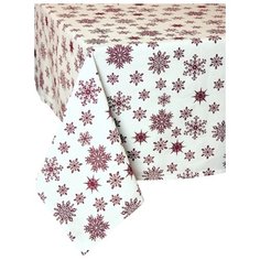 Скатерть Naturel Снежинка 150х180 см снежинка бордо