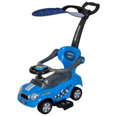 Каталка-толокар Barty Quick Coupe Super Coupe (Z321C) со звуковыми эффектами голубой