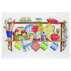 Anchor Набор для вышивания Кухонная полка 20 х 38 см (PCE757)
