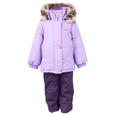 Комплект с полукомбинезоном KERRY Rowena K19420A 163/186/266/603 размер 104, 163 нежно-фиолетовый