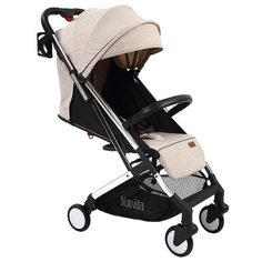 Прогулочная коляска Nuovita Anima beige argento