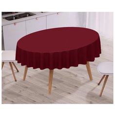 Скатерть Naturel N-150x250-OVAL 150х250 см bordo