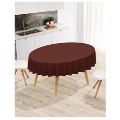 Скатерть Naturel N-150x250-OVAL 150х250 см brown