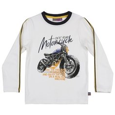 Лонгслив Sweet Berry размер 92, белый/синий/желтый