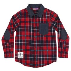 Рубашка Sweet Berry размер 92, красный/синий