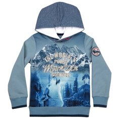 Худи Sweet Berry размер 98, голубой/синий