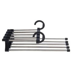 Вешалка HOMSU Раздвижная для брюк черный
