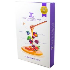 JAYJUN COSMETIC тканевая маска Honey Dew Purple медовая повышающая упругость и эластичность, 125 мл, 5 шт.