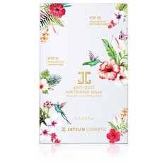 JAYJUN COSMETIC тканевая маска Anti-Dust Whitening очищающая, осветляющая, питательная и успокаивающая, 270 мл, 10 шт.