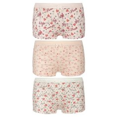 Трусики BAYKAR 3 шт., размер 158/164, молочный/персиковый