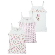 Майка BAYKAR 3 шт., размер 134/140, молочный