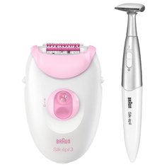 Эпилятор Braun 3-321 Silk-epil 3 белый