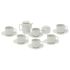 Чайный сервиз Добрушский фарфоровый завод Комфорт без деколи 14 предметов