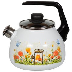 СтальЭмаль Чайник со свистком 4с209я 3 л голландский