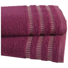 Аллегро полотенце Венго 70х140 см ягодный