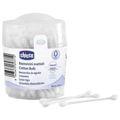 Ватные палочки Chicco без ограничителя 160 шт. банка