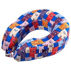 Подушка для шеи ROUTEMARK Мемо Комфорт, Шкодастрофа