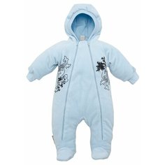 Комбинезон lucky child размер 26 (80-86), голубой