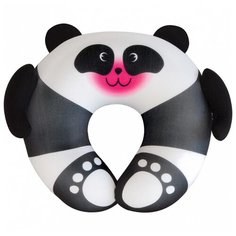 Подушка для шеи Travel Blue Fun Pillow - Panda, черный/белый
