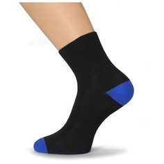 Носки Touch размер 22-24, черный с синим