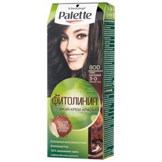 Palette Фитолиния Стойкая крем-краска для волос, 800 (3-0) Темно-каштановый