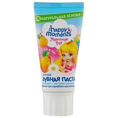 Зубная паста Happy Moments Волшебный фрукт от 1 до 8 лет, 60 мл