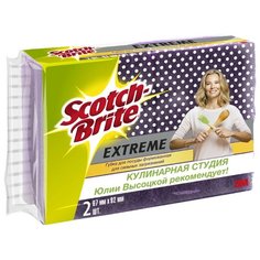 Набор формованных губок для посуды Scotch-Brite "Extreme" 2 шт.