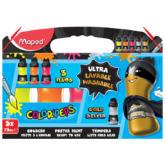 Maped Гуашь ColorPeps 5 цветов х 75 мл (810012)
