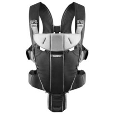 Рюкзак-переноска Baby Bjorn Miracle black/silver