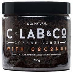 Скраб C Lab & Co кофейный с кокосом 330 г