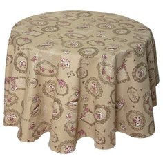 Скатерть Naturel Винтаж (N-7777) 150 см бежевый