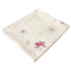 Скатерть Naturel Гармония (N-7979 OVAL) 150х250 см белый/серый