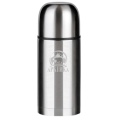 Классический термос Арктика 105-500 (0,5 л) серебристый/черный