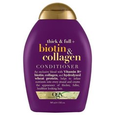 OGX кондиционер Thick & Full+ Biotin & Collagen, 385 мл