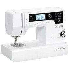 Швейная машина Bernina Bernette Chicago 5, бело-черный