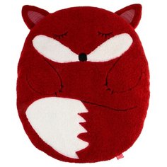 Лежак для кошек, для собак GiGwi Snoozy Friendz Лиса 57х45х6 см красный/белый