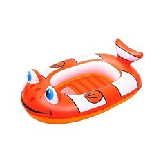 Лодочка надувная Bestway Рыба-клоун 34089 BW оранжевый/белый