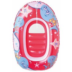 Надувная лодочка Bestway 34037 BW розовый/голубой