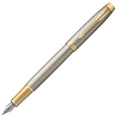 PARKER перьевая ручка IM Premium F323, синий цвет чернил