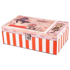 Русские подарки Шкатулка 84332 красный