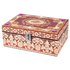 Русские подарки Шкатулка для ювелирных украшений 84335 коричневый