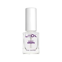 Верхнее покрытие NailLOOK Magic Drops экспресс-сушка 13 мл прозрачный