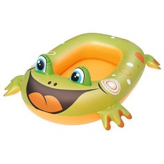 Лодочка надувная Bestway 34085 BW голубая рыбка